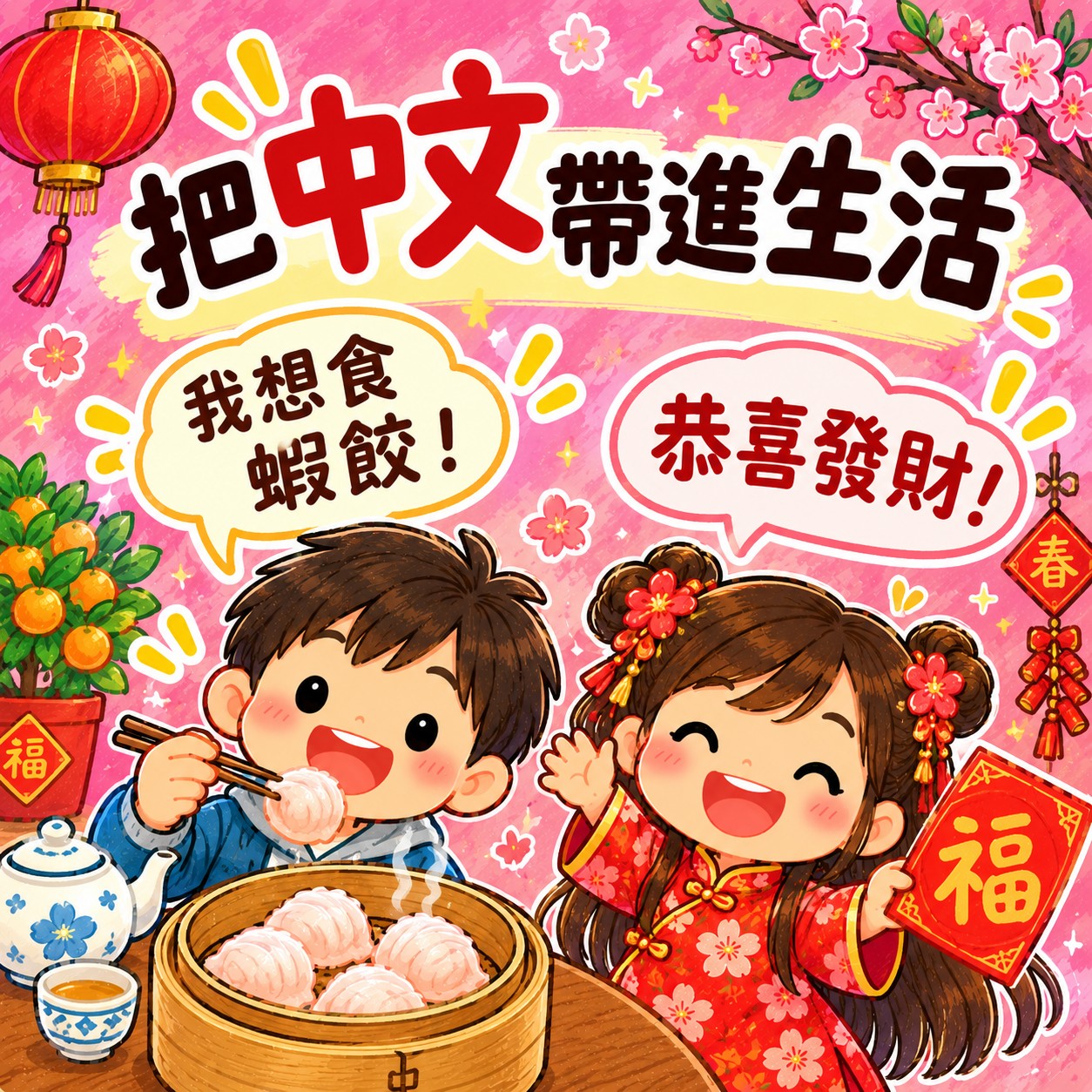 Bring Chinese into everyday life